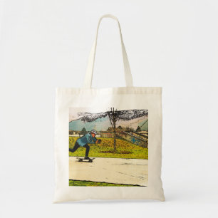 Movie Moves - Skateboarder Tote Bag