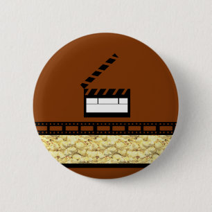 Movie Night 6 Cm Round Badge