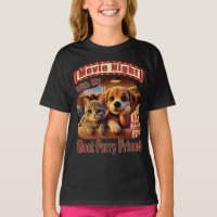 Movie Night - Best Furry Friend - Cute Cat & Dog
