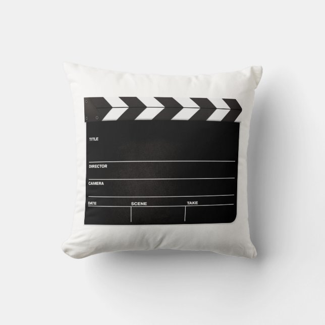 MOVIE NIGHT... Directors board. CUSTOMIZE!! Cushion (Front)