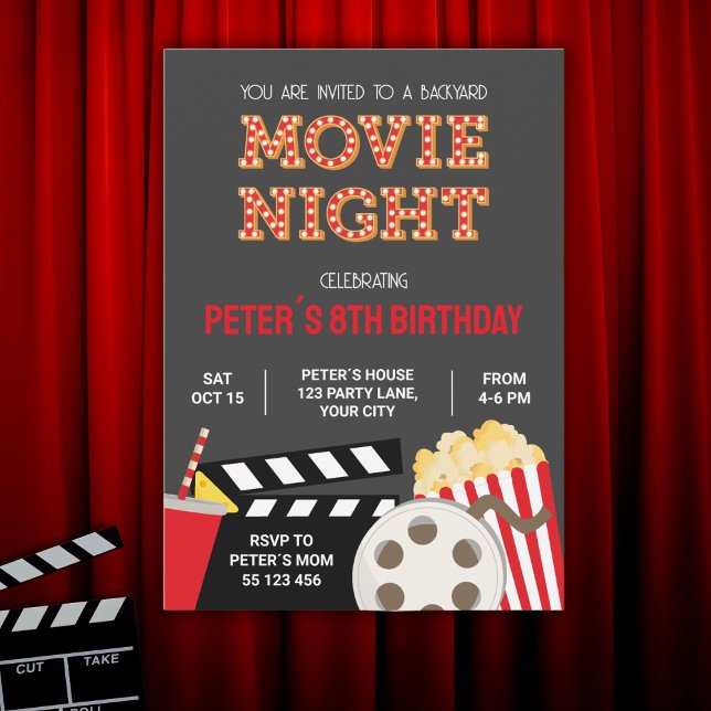 MOVIE NIGHT INVITATION (Creator Uploaded)
