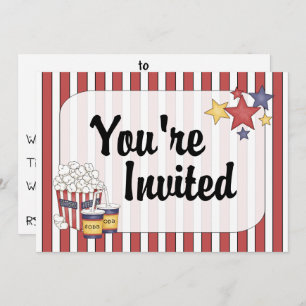 Movie Night Invitation