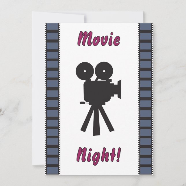 movie night Invite (Front)