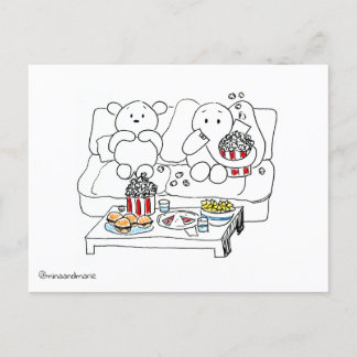 Movie Night Postcard