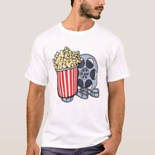 Movie Night Shirt, Popcorn T-Shirt