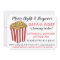 Movie Night Sleepover Popcorn Birthday Party Red