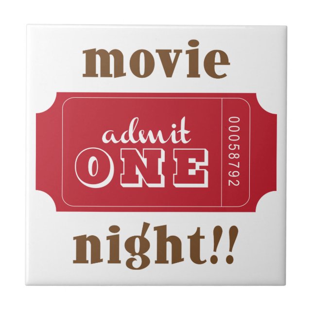 Movie Night Tile (Front)
