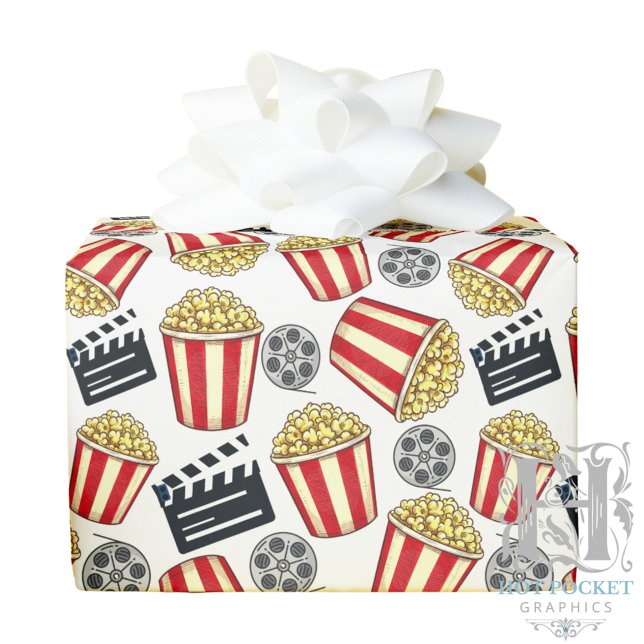 Movie Night Wrapping Paper (Creator Uploaded)