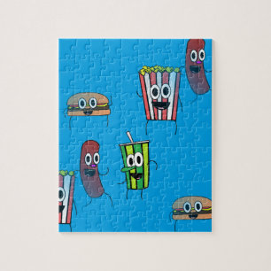 movie popcorn jigsaw puzzle