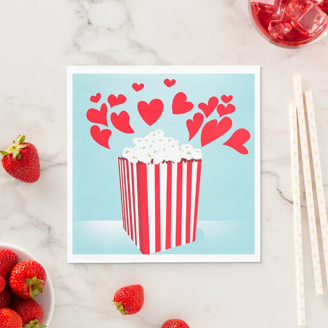 Movie Popcorn Paper Napkins (Creator Uploaded)