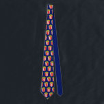Movie Popcorn Tie<br><div class="desc">Complete your movie themed birthday party with this awesome popcorn necktie. Cool film tie with a red and white box of popped corn on awesome black party shades. A funny gift for a movie theatre manager or film festival addict who loves to see every movie or indie picture that comes...</div>