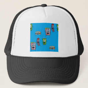 movie popcorn trucker hat