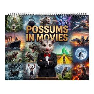 Movie Possums 2027 Calendar