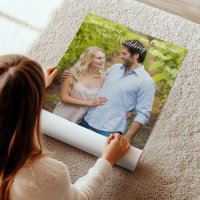 Movie Premiere Photo Wedding Invitation