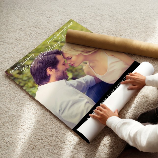 Movie Premiere Photo Wedding Save the Date Poster (Creator Uploaded)