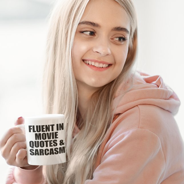 Movie Quotes And Sarcasm Coffee Mug (Creator Uploaded)