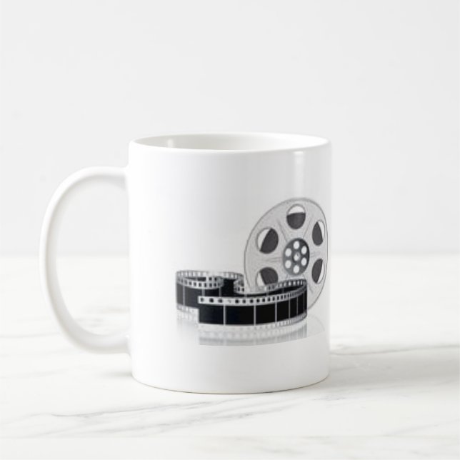 Movie Reel Coffee Mug (Left)