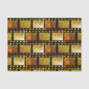Movie reel film tissue paper