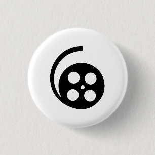 Movie Reel Pictogram Button