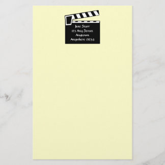 Movie Slate Clapperboard Board Stationery