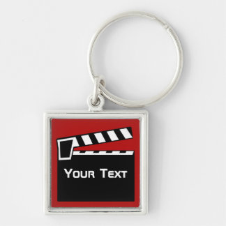 Movie Slate Clapperboard Luggage Laptop Zip Pull Key Ring