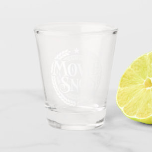 Movie Snob - funny movie lover Shot Glass