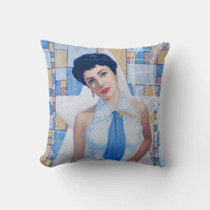 Movie Star Actress Old Hollywood 20th century icon Cushion