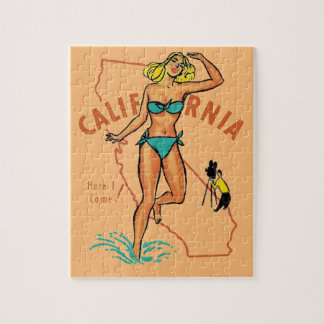 Movie Star Pinup Jigsaw Puzzle