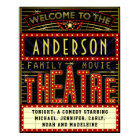 Movie Theater Marquee Home Cinema | Custom Name