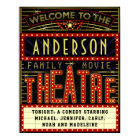 Movie Theater Marquee Home Cinema | Custom Name