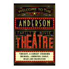 Movie Theater Marquee Home Cinema | Name 24 x 36