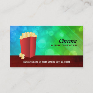 Movie Theatre Business Cards