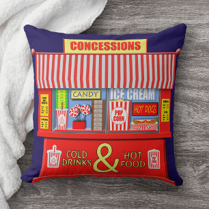Movie Theatre Concessions Stand Cushion