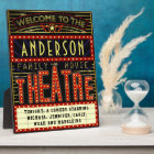 Movie Theatre Marquee Home Cinema | Custom Name