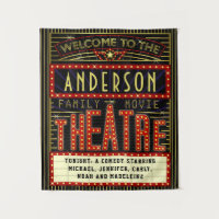 Movie Theatre Marquee Home Cinema | Custom Name