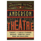 Movie Theatre Marquee Home Cinema | Custom Name