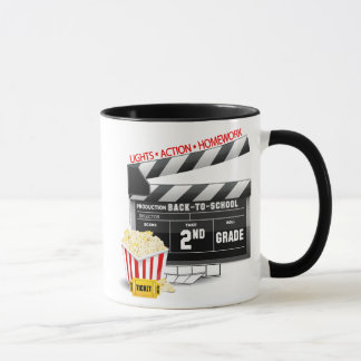 Movie Theme 2nd Grade Mug