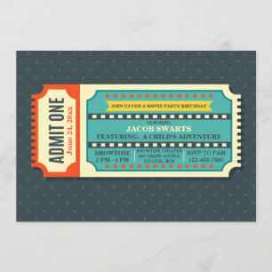 Movie Ticket Invitation