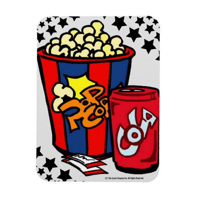 "Movie-Time" Flexible Magnet (Vertical)