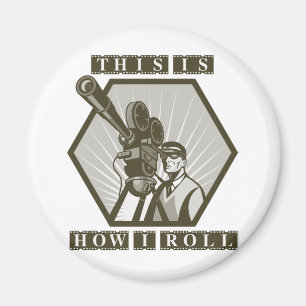 movie tv film camera director magnet