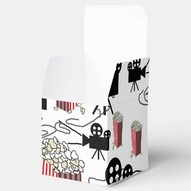Movie With Popcorn Favour Box (Opened)