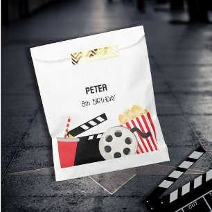 MOVIEN NIGHT PARTY Gift Tag Favour Bags