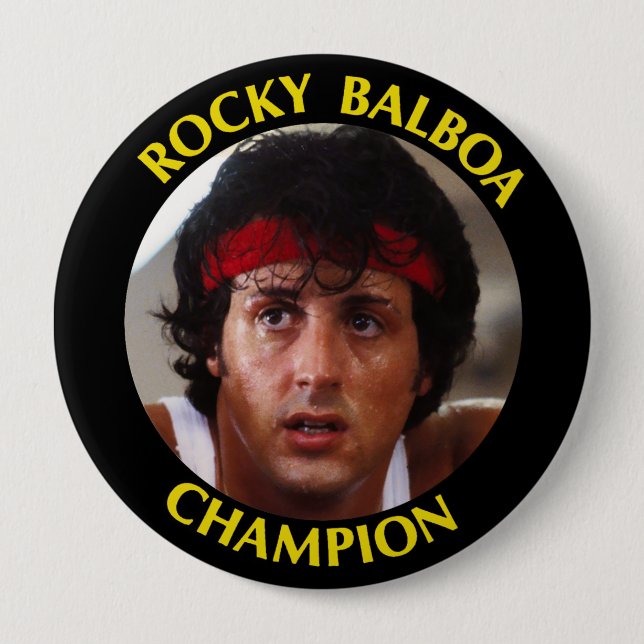 Movieprop Rocky III Button (Front)