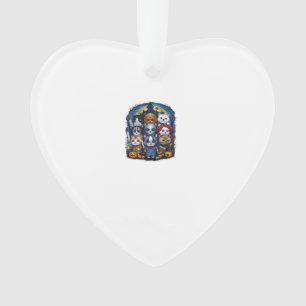 Movies Cute Halloween for Cat Kitty Lovers Long Sl Ornament