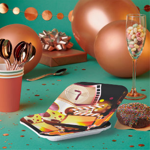 Movies Film Paper Plate