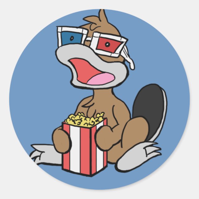 Movies Platypi Sticker (Front)