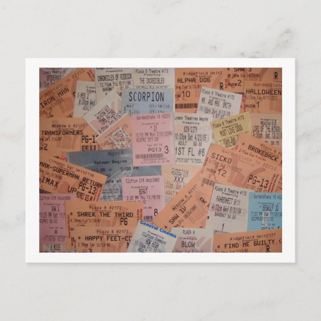 movies postcard (Front)