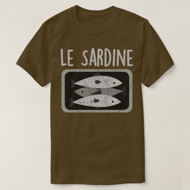 Movimento Le Sardine Anti-Salvini Peace Movement  T-Shirt (Design Front)