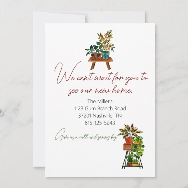 Moving Announcement  (Back)