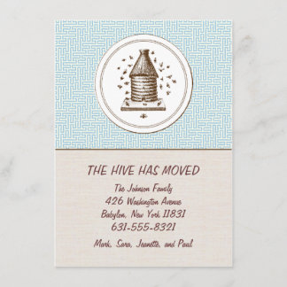 Moving Announcement | Hive | Blue